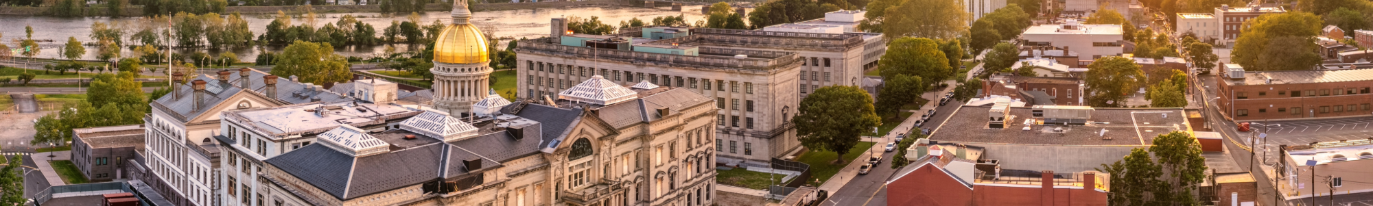 state building aerial view